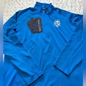 Mens size XL Porsche club of America pullover 1/2 zip